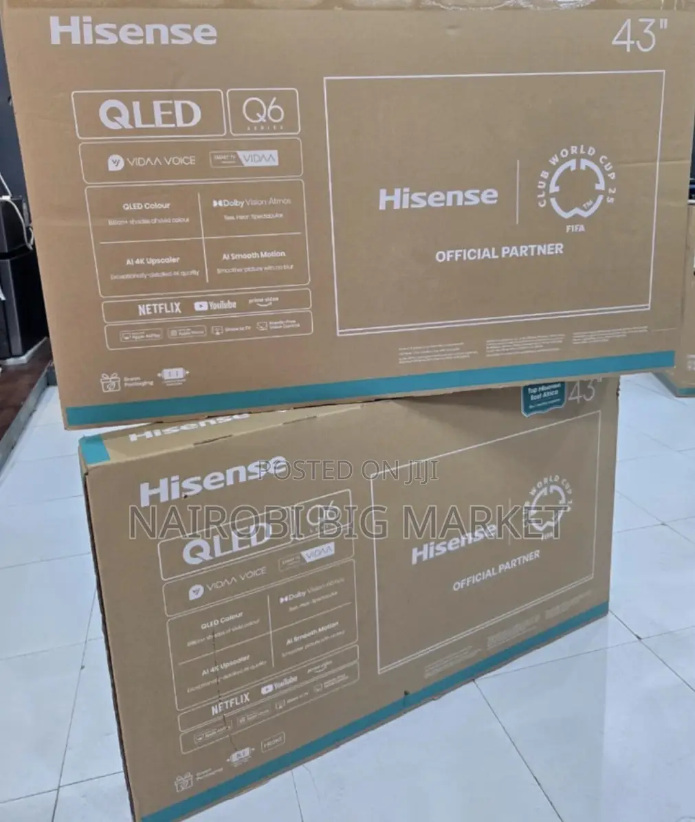 Hisense Tv 43” Qled
