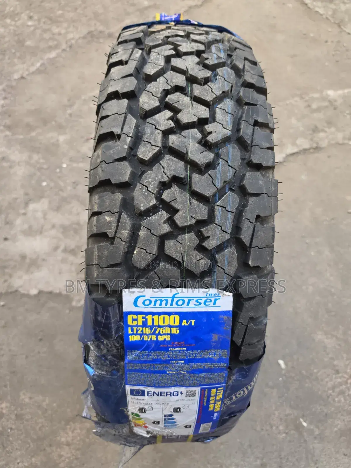 215 /75 R15 Comforser Tires (All Terrain)