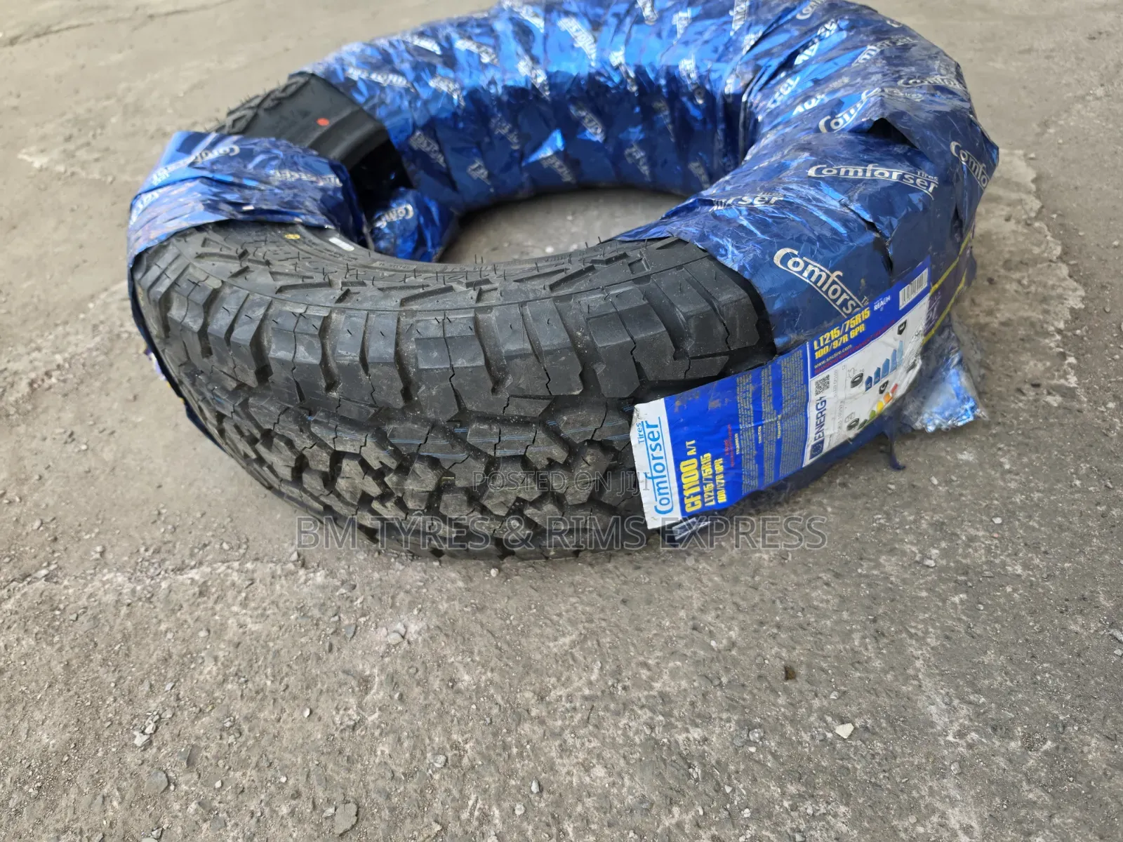 215 /75 R15 Comforser Tires (All Terrain)