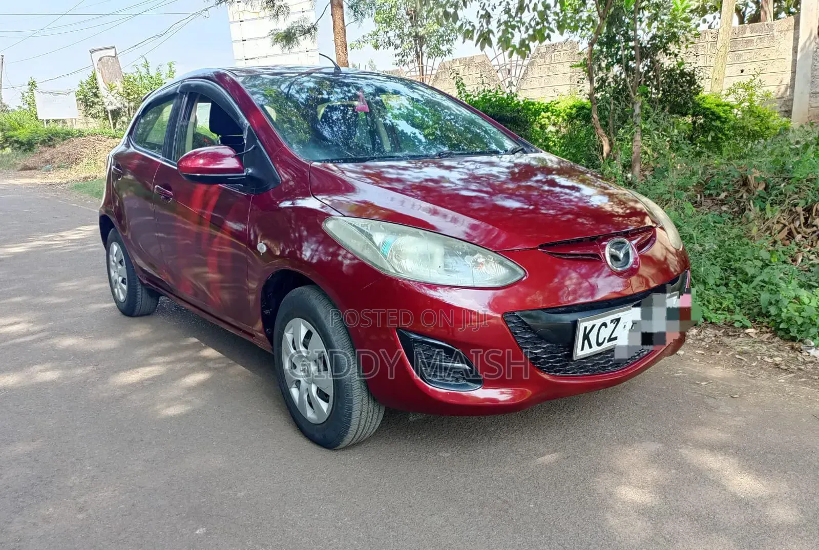 Mazda Demio 2013 Red