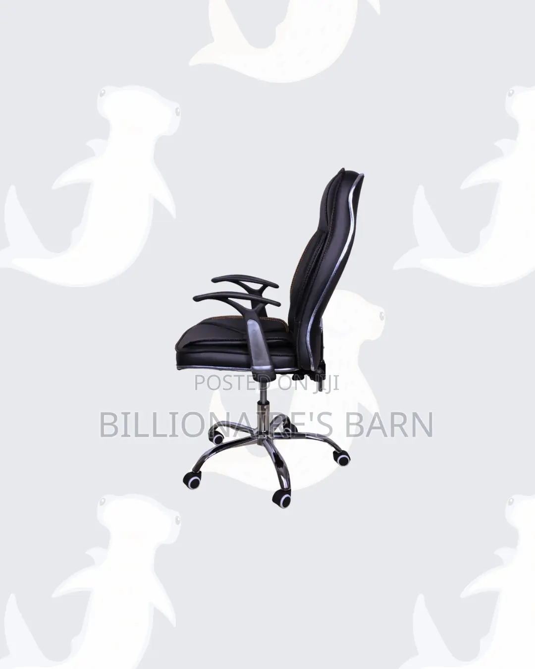 Executive Leather Office Chair High Back for Productive Desk Routines