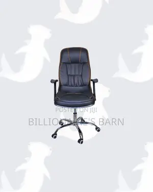 Executive Leather Office Chair High Back for Productive Desk Routines