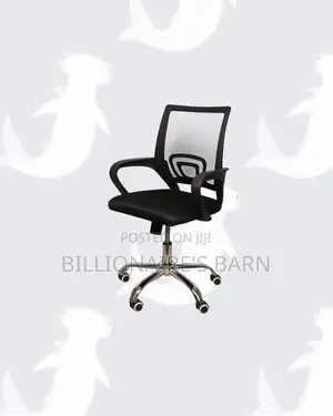 Secretarial Mesh Chair Ergonomic Design for Productive Desk Routines