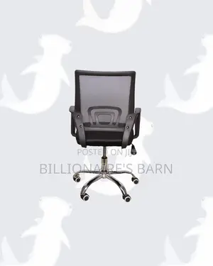Secretarial Mesh Chair Ergonomic Design for Productive Desk Routines