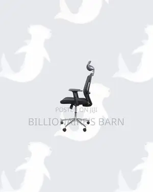 Practical Mesh Office Chair With Headrest for Productive Desk Routines