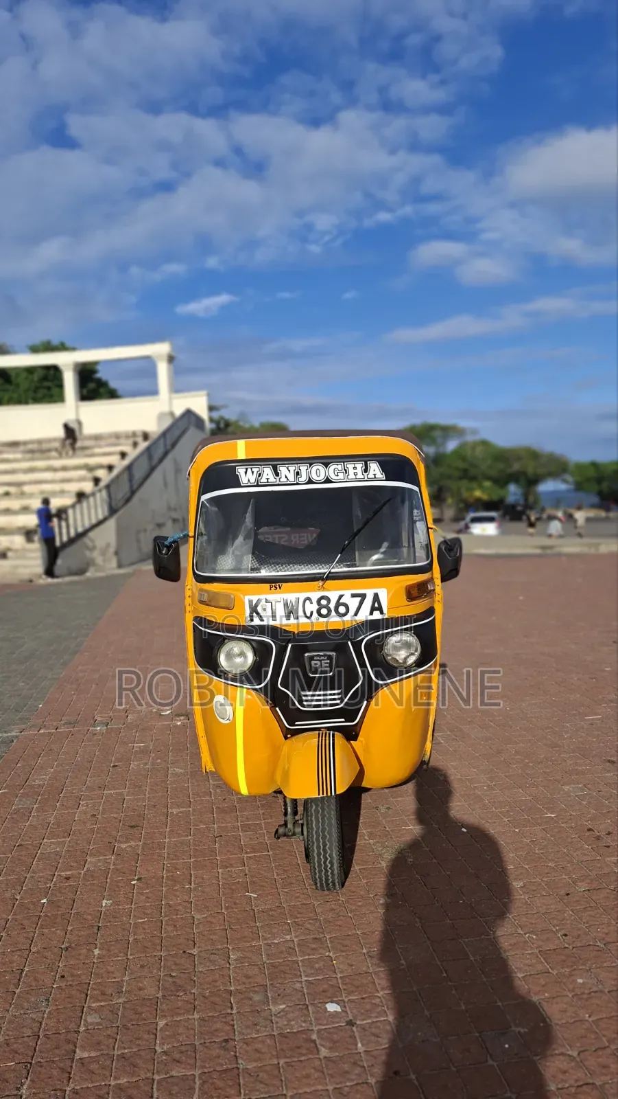 Bajaj RE 2023 Yellow