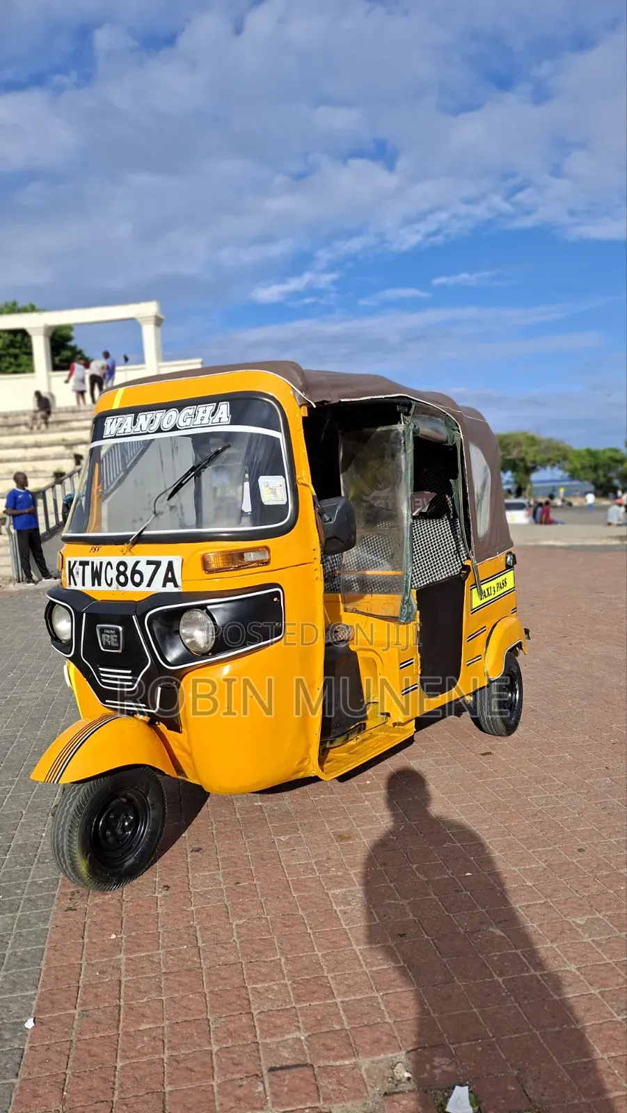 Bajaj RE 2023 Yellow