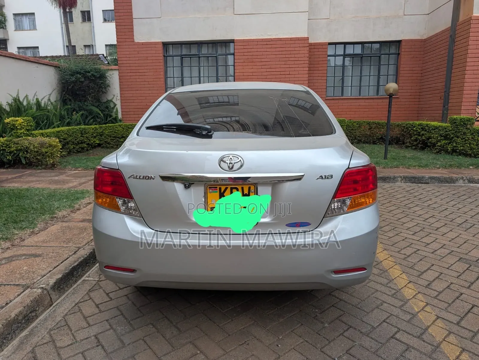 Toyota Allion 2008 Silver