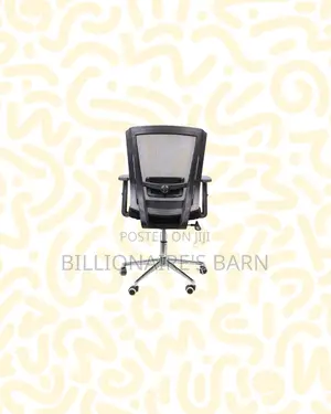 Barn Origin Chair Mid Back Chrome for Productive Desk Routines