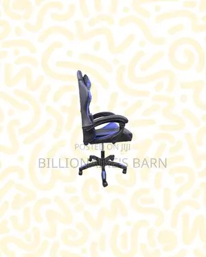 Practical Blue Racing Gaming Chair Ergonomic Support for Play Routines