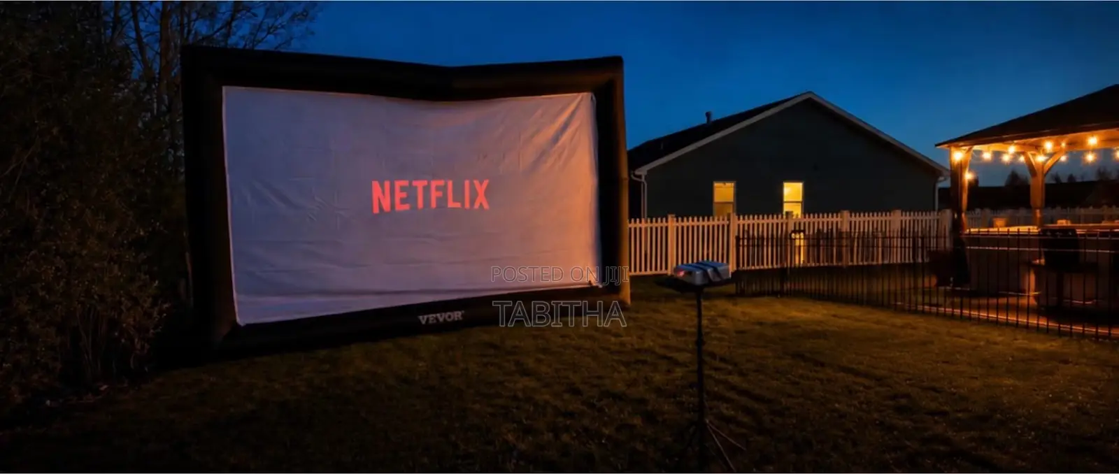 Inflatable Outdoor Projector