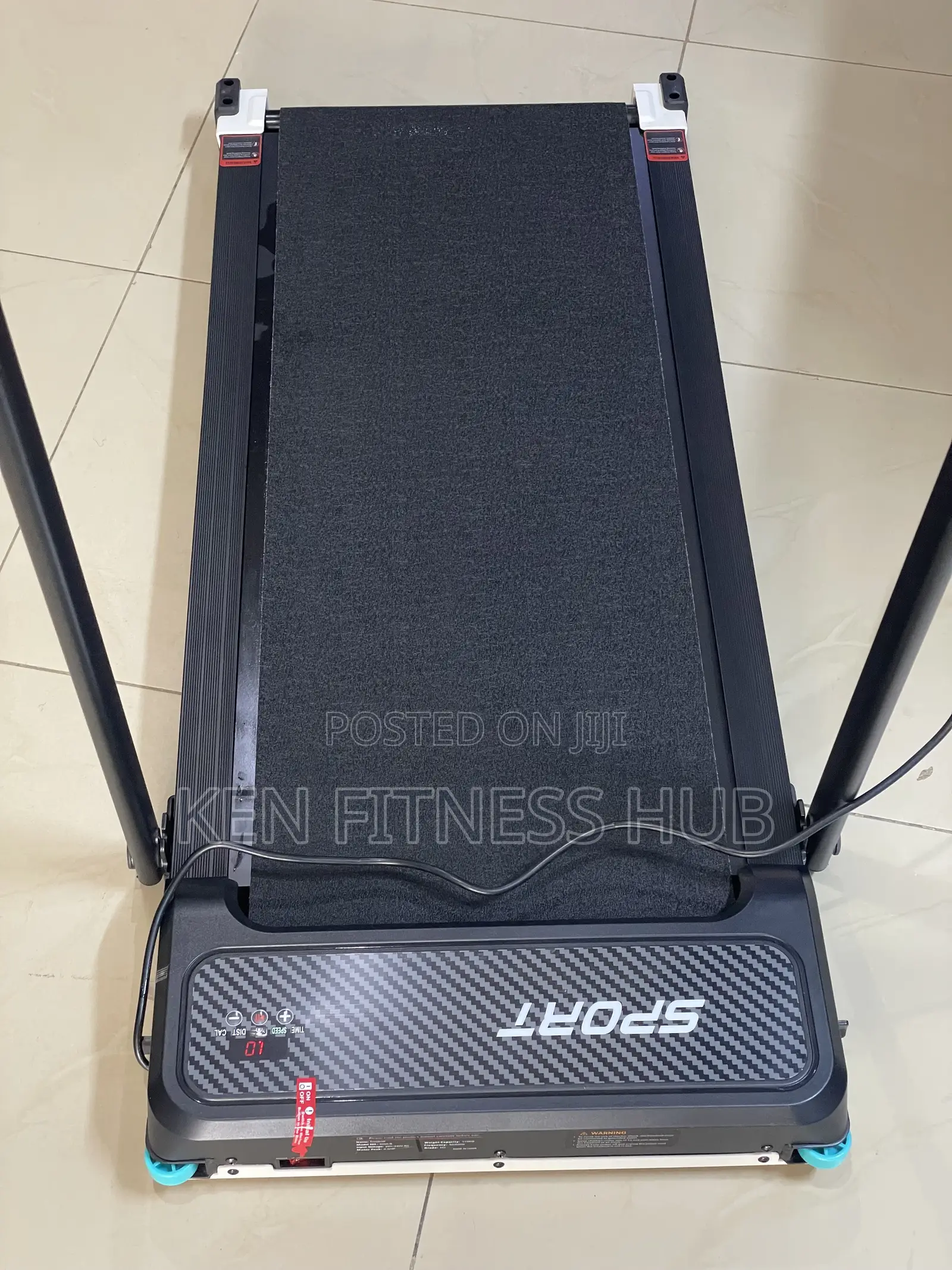 Double Side Folding Massage Treadmill