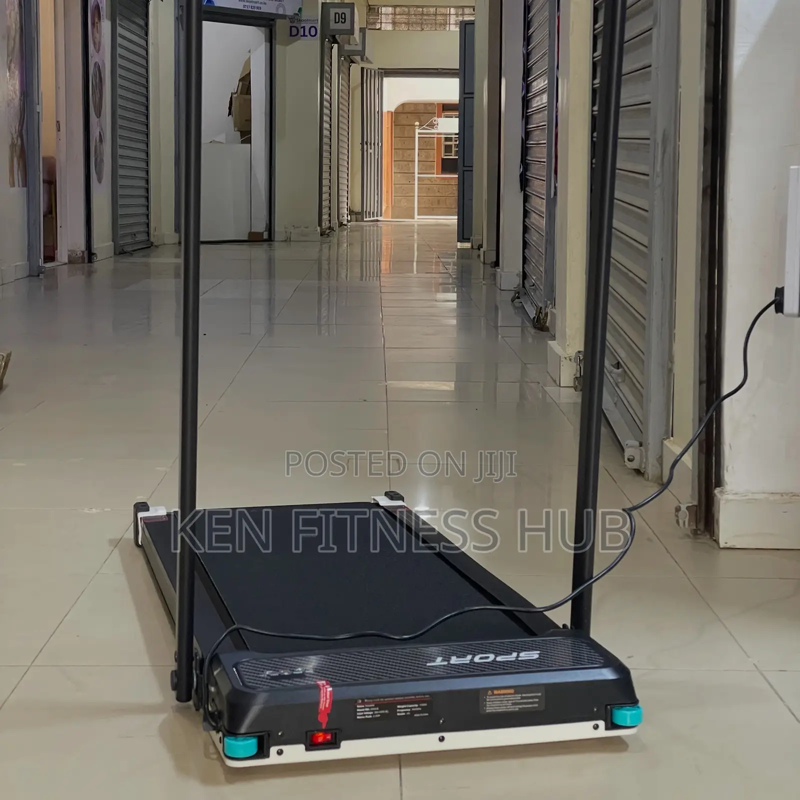 Double Side Folding Massage Treadmill