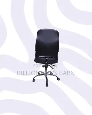 Executive Leather Office Chair High Back for Compact Work Areas
