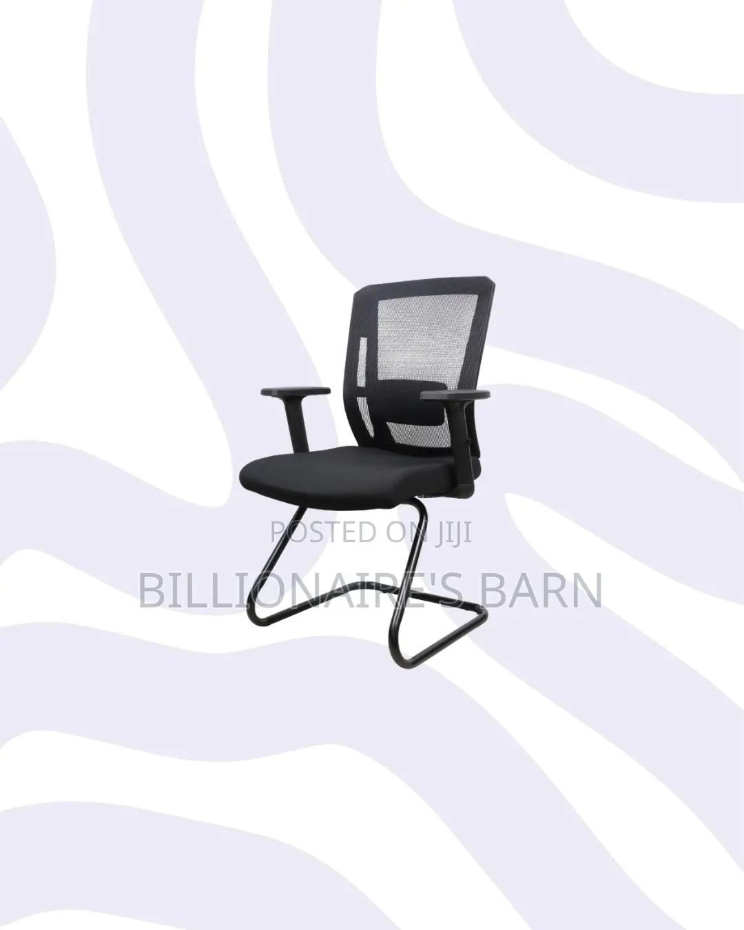 Practical Barn Origin Visitor Chair for Guests for Compact Work Areas