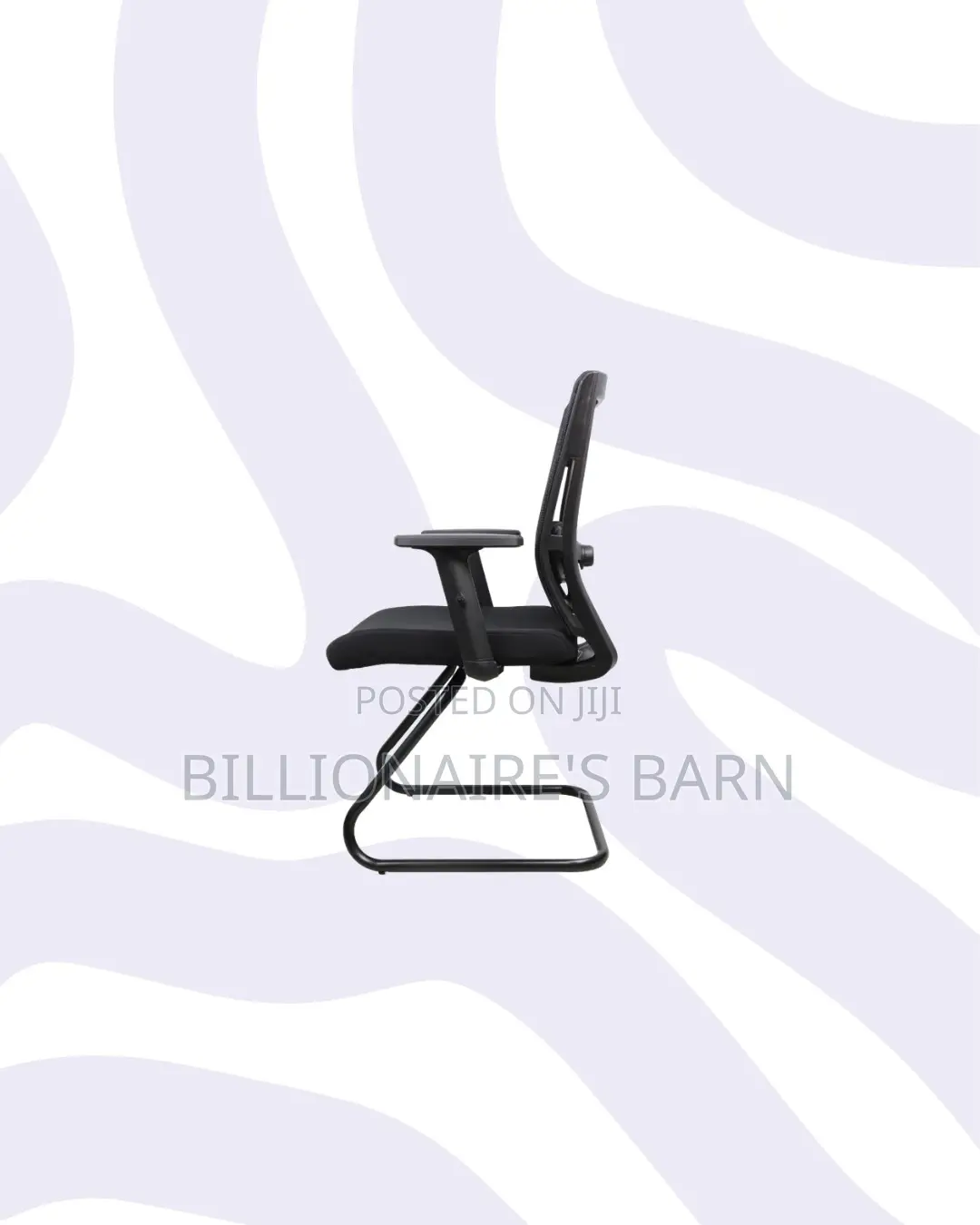 Practical Barn Origin Visitor Chair for Guests for Compact Work Areas