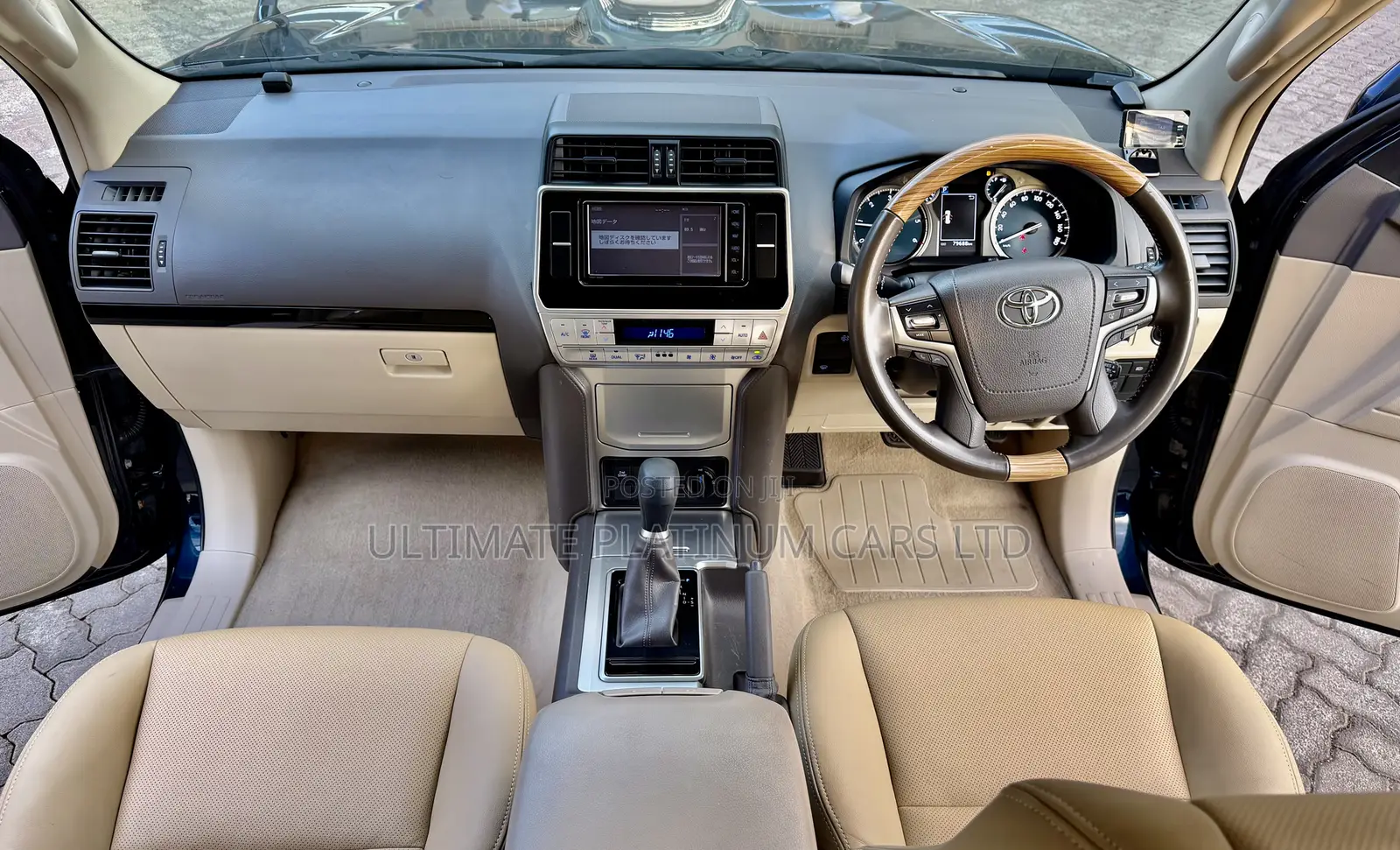 Toyota Land Cruiser Prado 2.8 2019 Blue