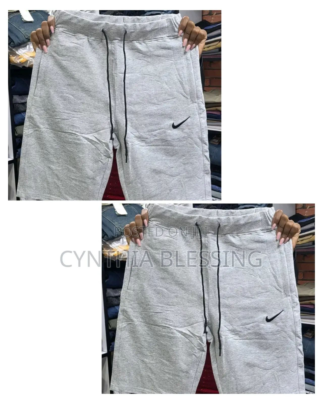 Fashion Sweatshorts_ White