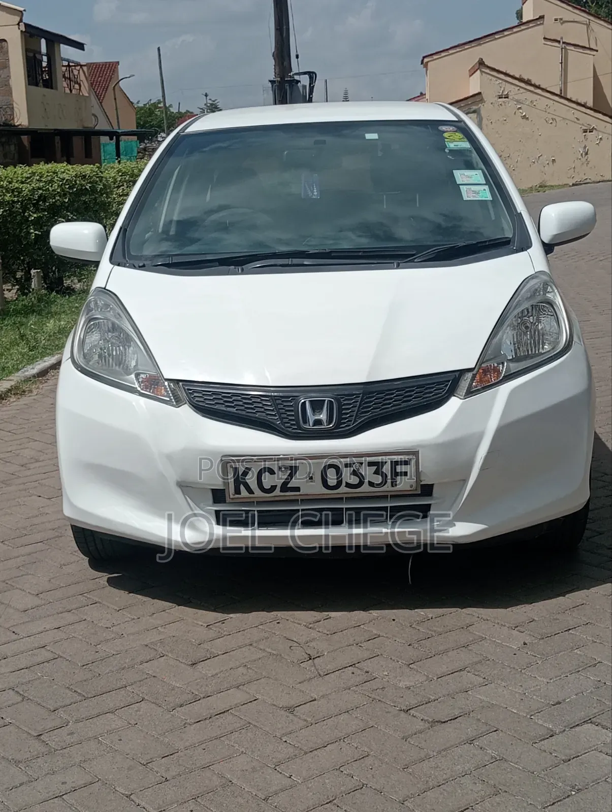 Honda Fit 2012 White