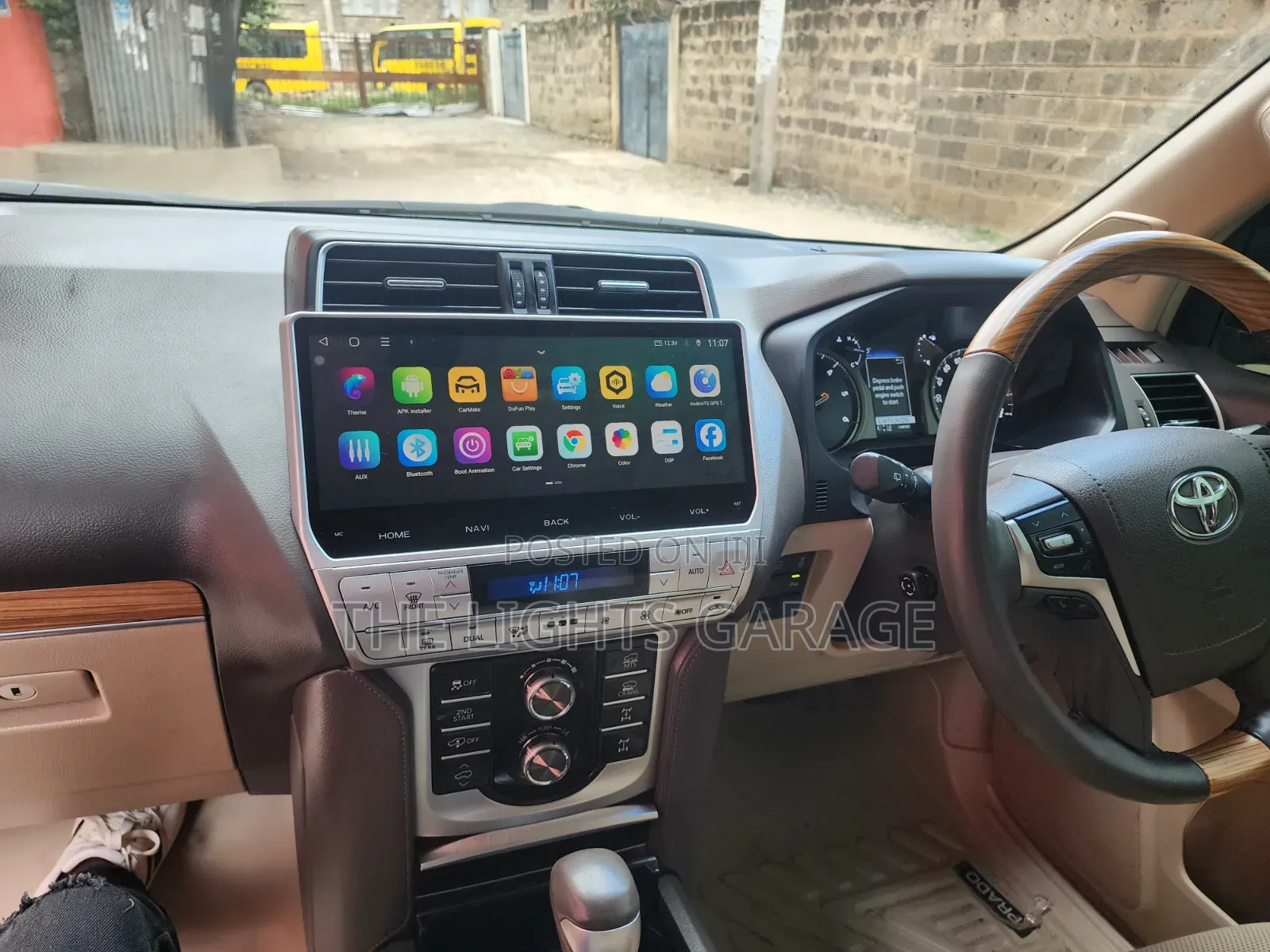 Toyota Prado Radio Upgrade