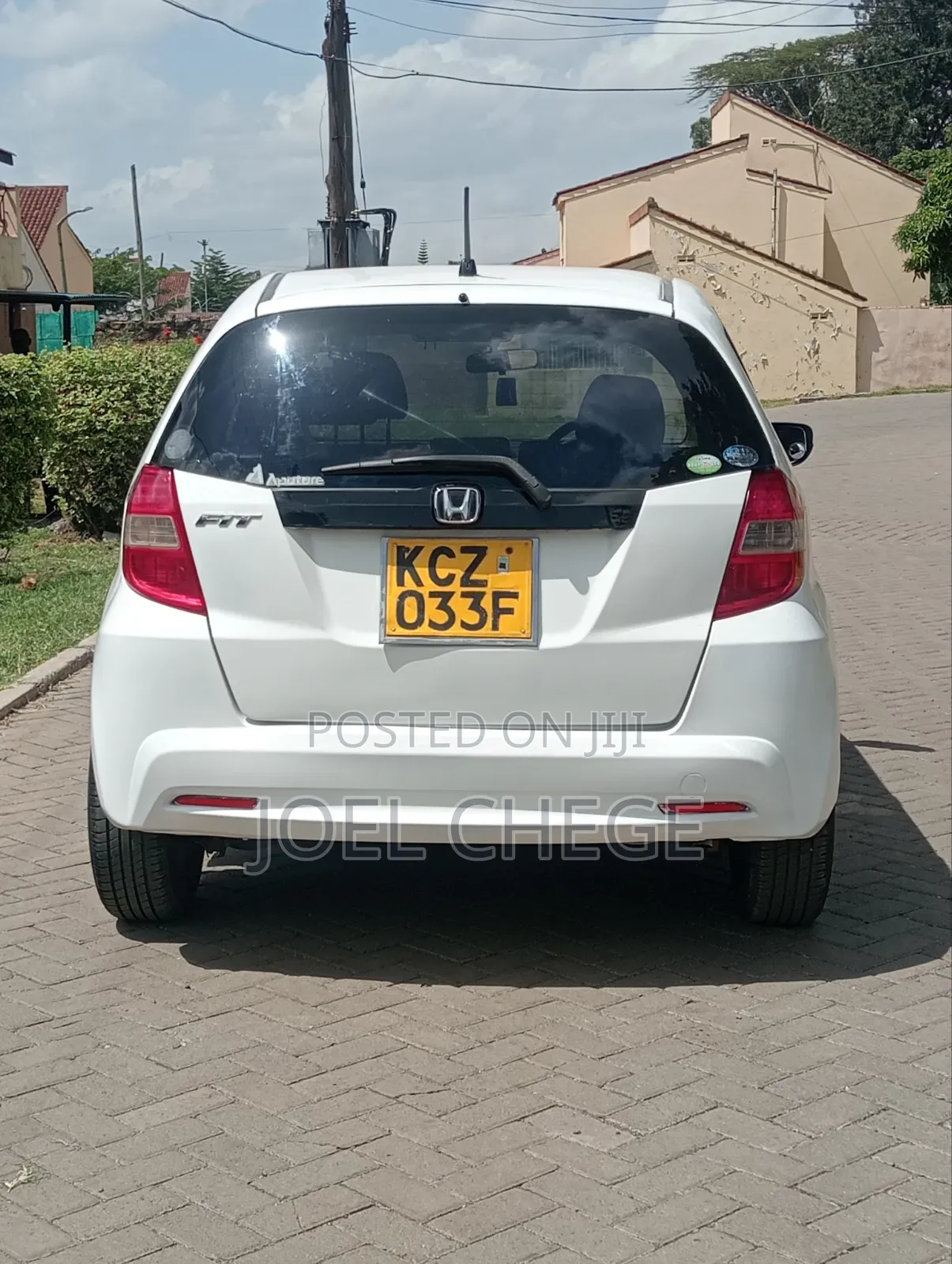 Honda Fit 2012 White
