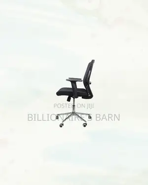 Practical Barn Origin Chair Mid Back Chrome for Compact Work Areas