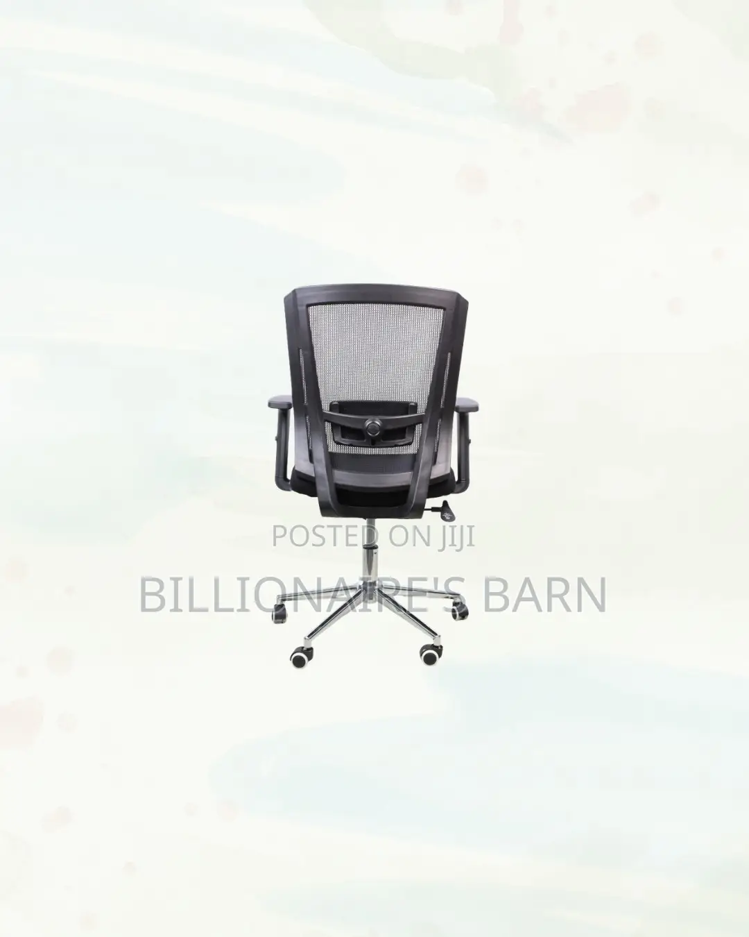 Practical Barn Origin Chair Mid Back Chrome for Compact Work Areas