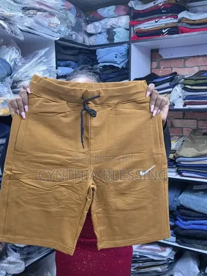Fashion Sweatshorts for Men_yellow