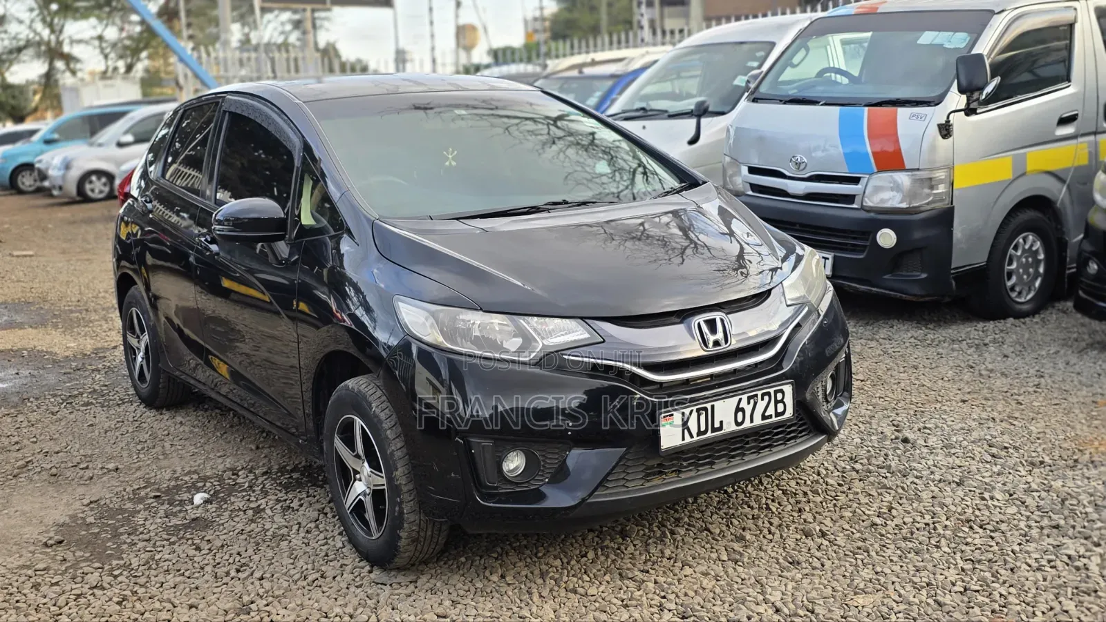 Honda Fit 2015 Black
