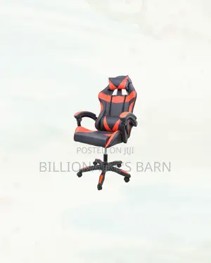 Practical Red Racing Gaming Chair Ergonomic Support for Compact Areas