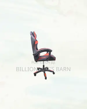 Practical Red Racing Gaming Chair Ergonomic Support for Compact Areas