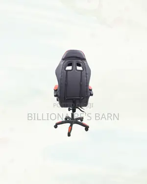 Practical Red Racing Gaming Chair Ergonomic Support for Compact Areas