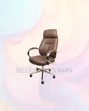 Executive Leather Chair High Back for Professional Workspaces