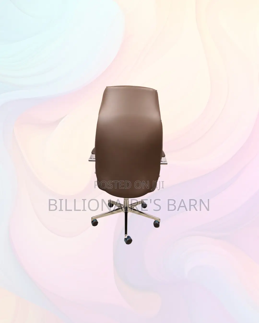 Executive Leather Chair High Back for Professional Workspaces