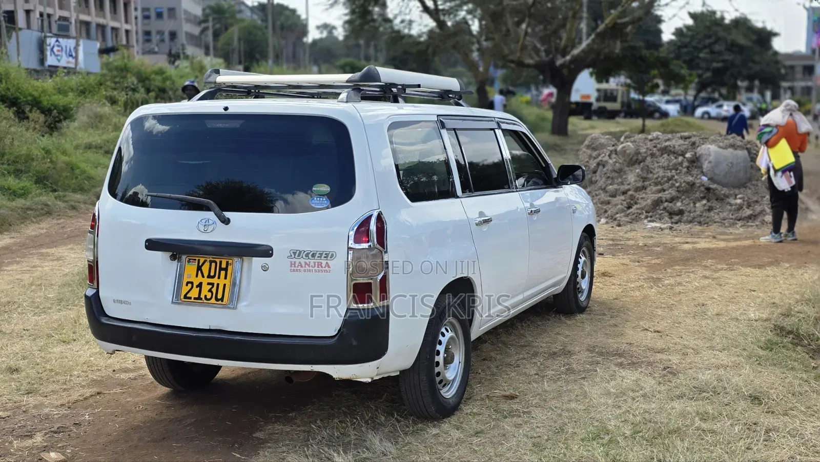 Toyota Succeed 2015 White