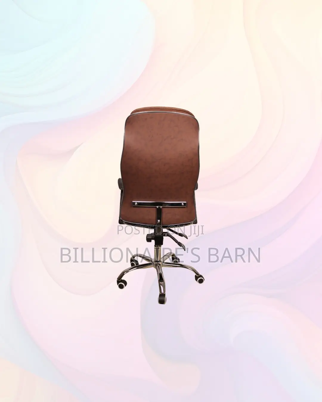 Ergonomic Leather Chair High Back for Professional Workspaces