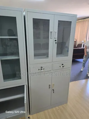 2 Door Office Cabinet With 2 Drawer
