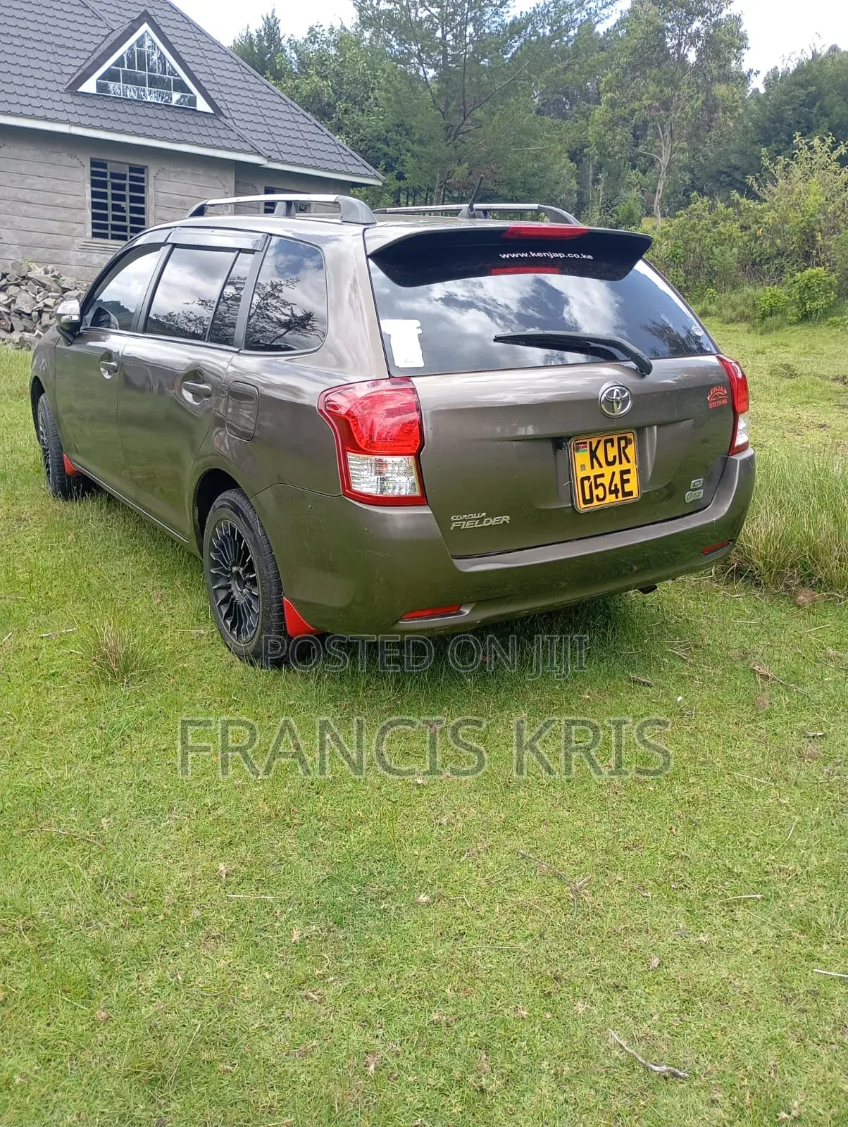 Toyota Corolla Fielder 2012 Burgundy