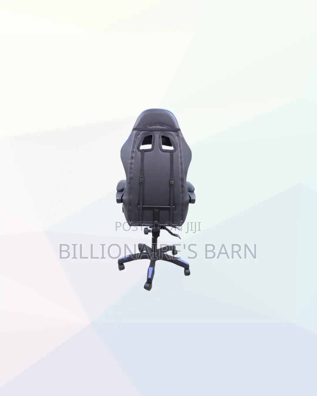 Blue Racing Gaming Chair Ergonomic Support for Professional Workspaces