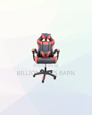 Red Racing Gaming Chair Ergonomic Support for Professional Workspaces