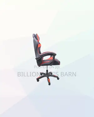 Red Racing Gaming Chair Ergonomic Support for Professional Workspaces