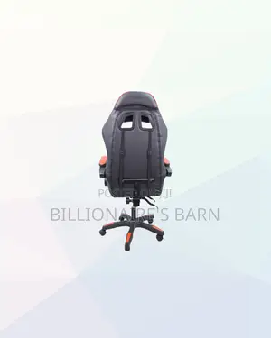 Red Racing Gaming Chair Ergonomic Support for Professional Workspaces