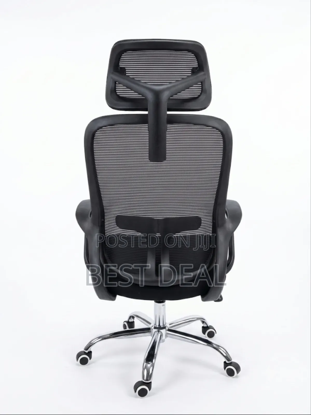 Office Chair: Headrest Swivel With Highback
