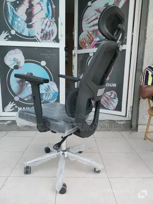 Orthopedic Office Chair. Reclining Back and Adjustable Height