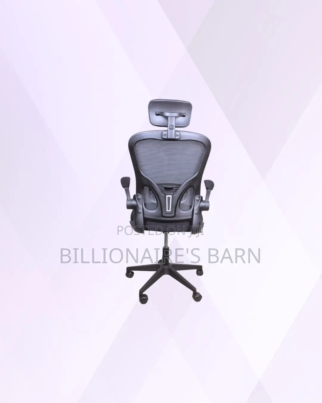 Grey Ergonomic Office Chair With Headrest for Smooth Daily Tasks
