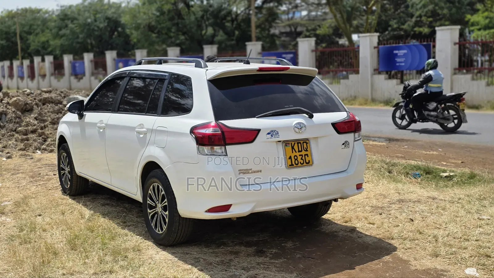 Toyota Corolla Fielder 2017 White