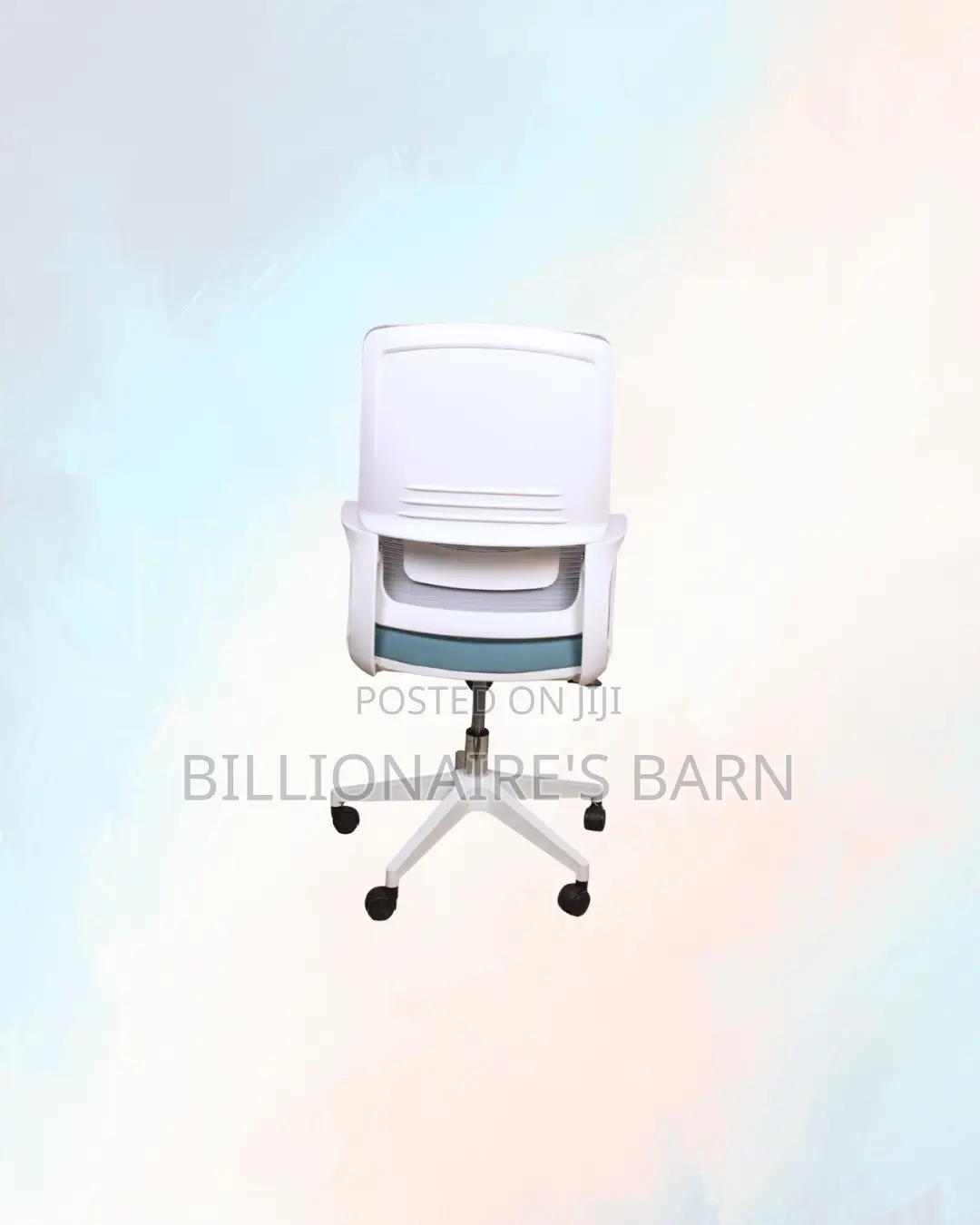 Practical White Mid Back Mesh Office Chair for Smooth Daily Tasks