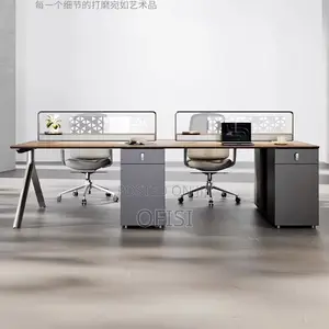 Office Workstation; 4-Person High-End Office Workstation
