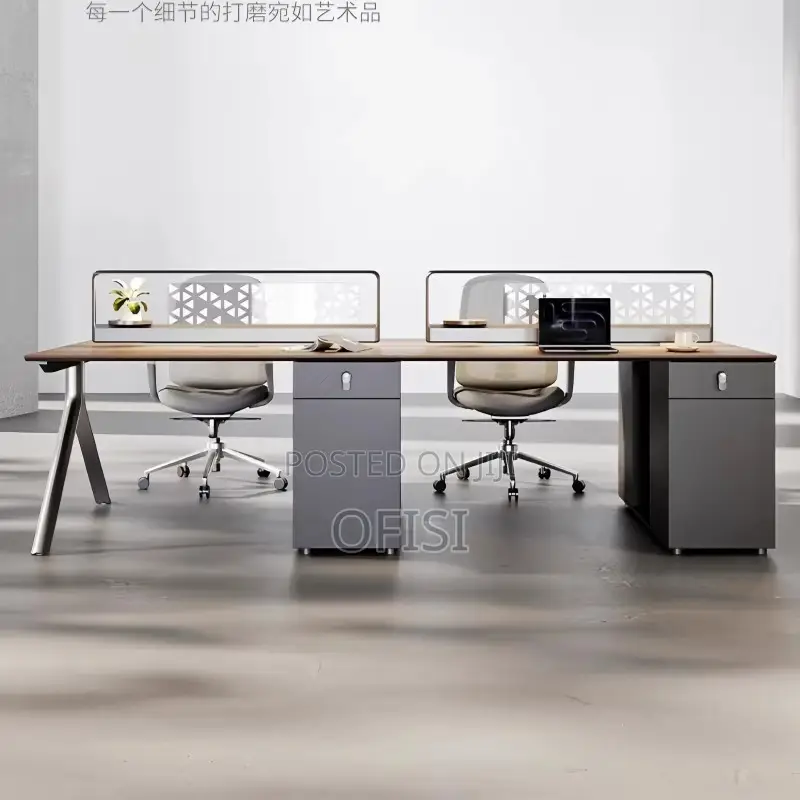 Office Workstation; 4-Person High-End Office Workstation