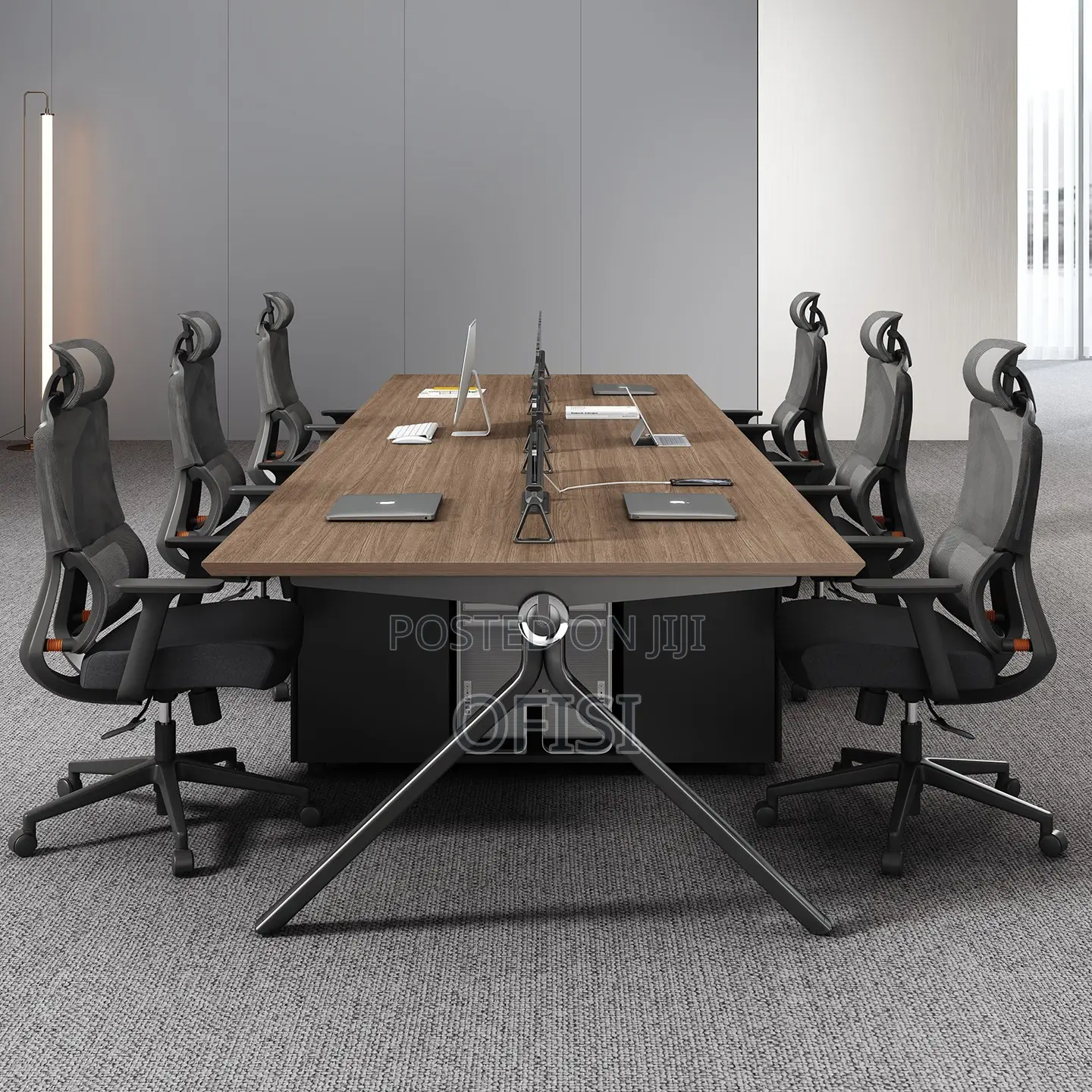Office Workstation; 4-Person High-End Office Workstation